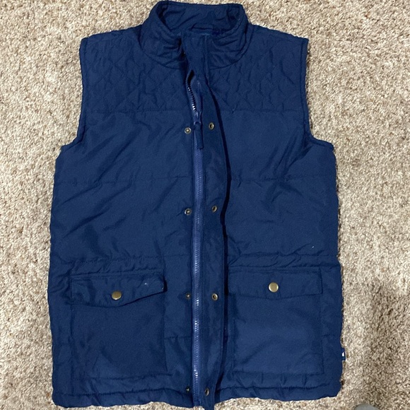 2 item bundle with boys large Ralph Lauren Polo sweater & sleeveless blue jacket - Picture 10 of 12
